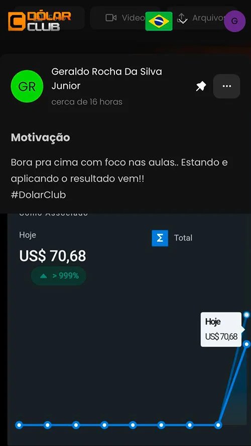 Depoimento de aluno